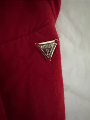 Guess 90’s Red Wide Leg Tie-Waist Pants thumbnail 3