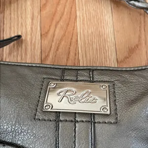 Y2K Relic Silver Metallic Slouchy Shoulder Bag Women Festival thumbnail 2