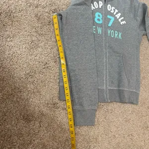 Aeropostale Women’s Grey Hoodie Sweatshirt thumbnail 7