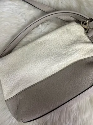 Kate Spade Southport Avenue Maria Crossbody Leather Bag Ivory Taupe thumbnail 11