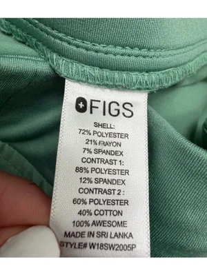 Figs Women's Zamora Pants- Jade Muhima - Skinny Jogger Scrub Limited Edition thumbnail 11