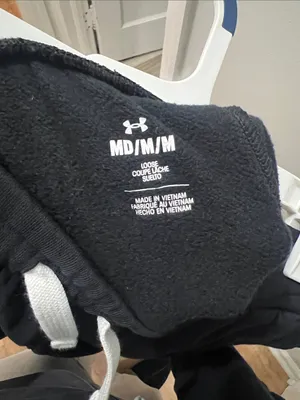 Under Armour Black Hoodie and Sweatpants with White Logo thumbnail 8