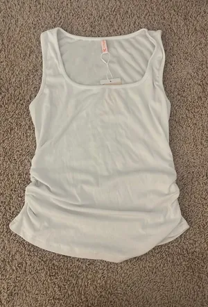 Square neck Tank top White Size M thumbnail 1