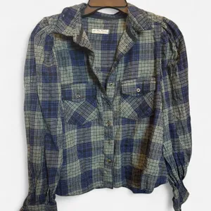 We The Free Plaid Button-Up Shirt thumbnail 1