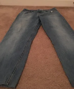 Levi's Misses 16 Stretch Mid Rise Blue Jeans Womens thumbnail 1