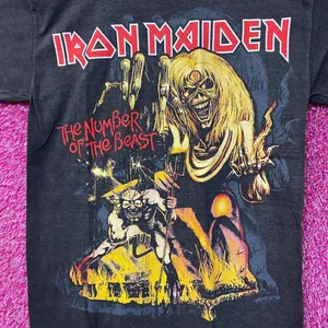 Iron Maiden The Number Of The Beast Rock Tshirt size Small thumbnail 2