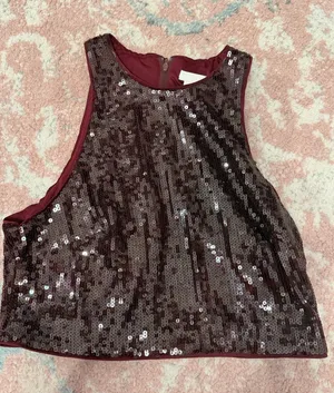 H&M Sequin Top thumbnail 1