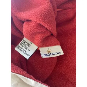Women's vintage P & O Cruises Alaska Hooded Jacket‎ Size S Beige thumbnail 4