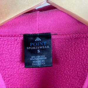 Point Women’s Size Small Hot Pink Las Vegas Nevada Hoodie Sweatshirt Vacation thumbnail 5