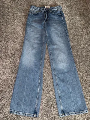 BDG Urban Outfitters Women's High-Rise Wide-Leg Blue Denim Jeans Size 28 thumbnail 1