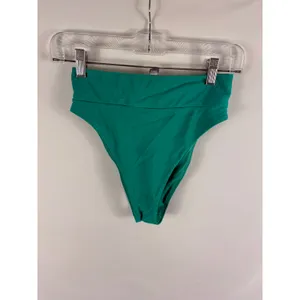 Aerie Bikini Bottom Cheeky - Green Size Small thumbnail 2
