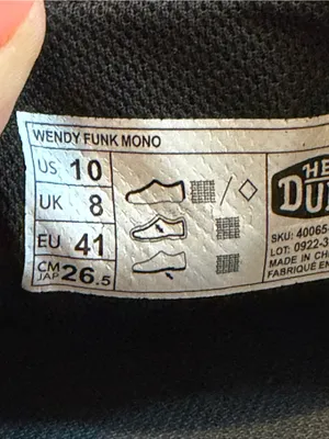 Hey Dude Wendy Funk Mono Women's 10 Black Casual Comfy Summer Slip On thumbnail 8