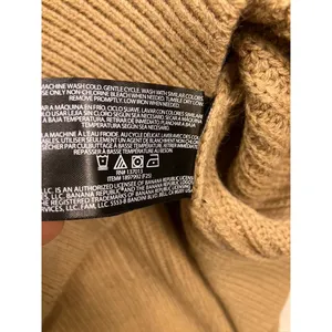 Banana Republic Cardigan Sweater‎ Womens XXL Tan NWT Shaker Knit Button Front thumbnail 4