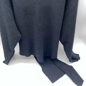 Zara Black Turtleneck Sweater with Tie Detail thumbnail 7