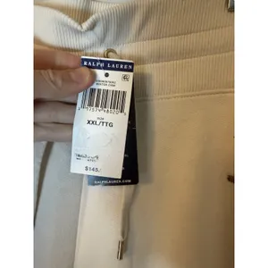 Lauren Ralph Lauren Women's Cream Jogger Drawstring Logo Sz XXL NWT $145 thumbnail 6