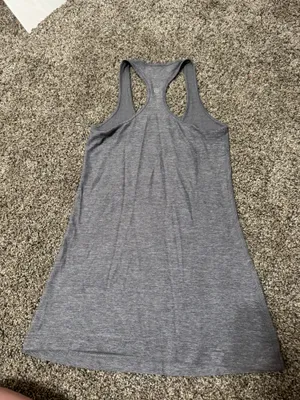 Lululemon Cool Racerback Tank 6 Grey thumbnail 2