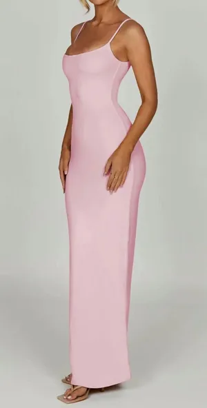 Backless Cami Dress Pink Size XS thumbnail 3