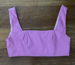 Edikted Pink Crop Top thumbnail 2