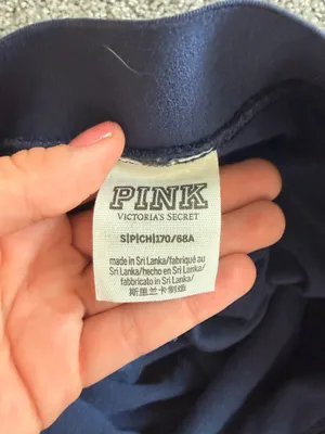 PINK Victoria's Secret Skort Pleated Tennis navy Jersey thumbnail 2