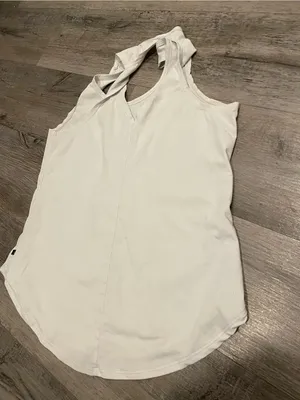 Marika White Racerback Athletic Tank thumbnail 2