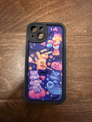 Care Bears EUC Halloween Themed iPhone 14 Phone Case Purple thumbnail 1