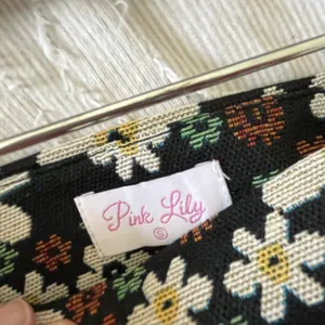 Pink Lily Floral Skirt thumbnail 3