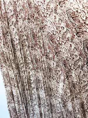 Marie Oliver Wesley Anthropologie Snake Print Pleated Maxi Skirt Size 6 thumbnail 4