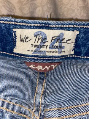 Free People Jean Shorts thumbnail 4