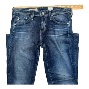Adriano Goldschmied The Stilt‎ Cigarette Leg Medium Wash Jeans, Size 26R thumbnail 7