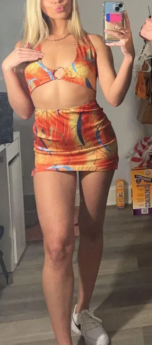 Two Piece Set Orange thumbnail 1