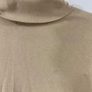 Lauren by Ralph Lauren Beige Turtleneck Lightweight Sweater thumbnail 5