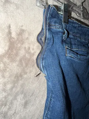 We The Free Daylight Denim Mini Skirt Size 25 Blue thumbnail 8