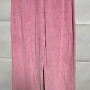 I.AM.GAIA Terry Pants Womens XS 100% Cotton High Waist Wide Leg Gilry Romantic thumbnail 5