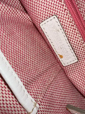 Dooney & Bourke Gray and White Logo Jacquard Tassel Shoulder Bag thumbnail 8