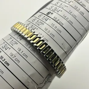 Accutime Watch Corp Two-tone St. Steel Women’s Watch Working New Battery thumbnail 8