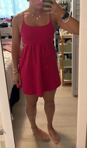 Altar'd State Pink Mini Dress thumbnail 1