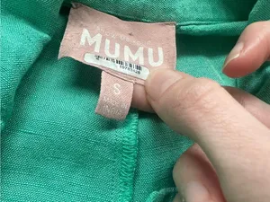 Show Me Your MuMu Green Short-Sleeve Bicoastal Linen Blazer Romper thumbnail 6