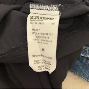 Scrubstar Black Scrub Pants thumbnail 5