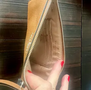 Kate Spade Brown Leather Wristlet thumbnail 2
