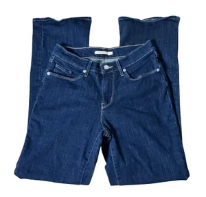 Levi's Classic Bootcut Jeans Women 27 Dark Wash Stretch Mid Rise Denim Pants thumbnail 1