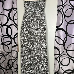 Divided H&M Strapless Maxi Dress Size Medium thumbnail 7