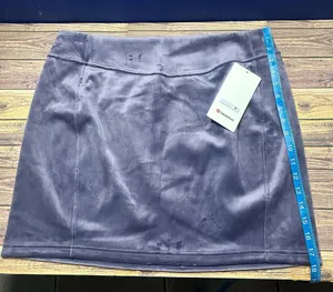 Lululemon Scuba High Rise Mini Skirt Velvet NWT Size XL (NFAL) LW8AL9S thumbnail 9
