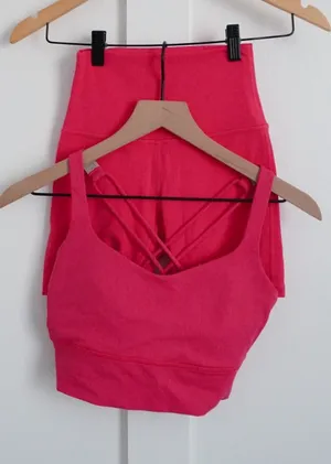 Lululemon Align Short & Energy Bra Set thumbnail 1