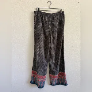 Lauren Ralph Lauren Geometric Wide Leg Pants‎ Size 12 Petite thumbnail 4