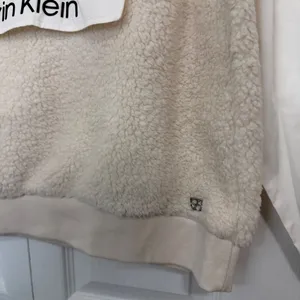 NWT Calvin Klein Sherpa and Windbreaker Half Zip Mock Neck Jacket Large thumbnail 3