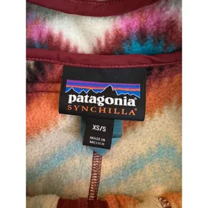 Patagonia Lightweight Synchilla® Poncho Cinder Red XS/S thumbnail 4