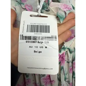 NWT Here Comes the Sun Beige Pink Floral Dress Sz. US M thumbnail 5