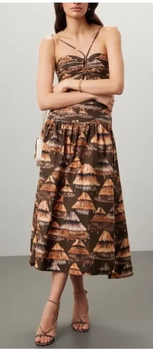 Farm Rio Dress Midi thumbnail 1