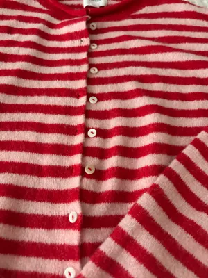 Striped Button Up Sweater thumbnail 3