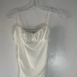 Polly Princess Women's Size 6 Small White White Eco Penney‎ Mini Dress thumbnail 3